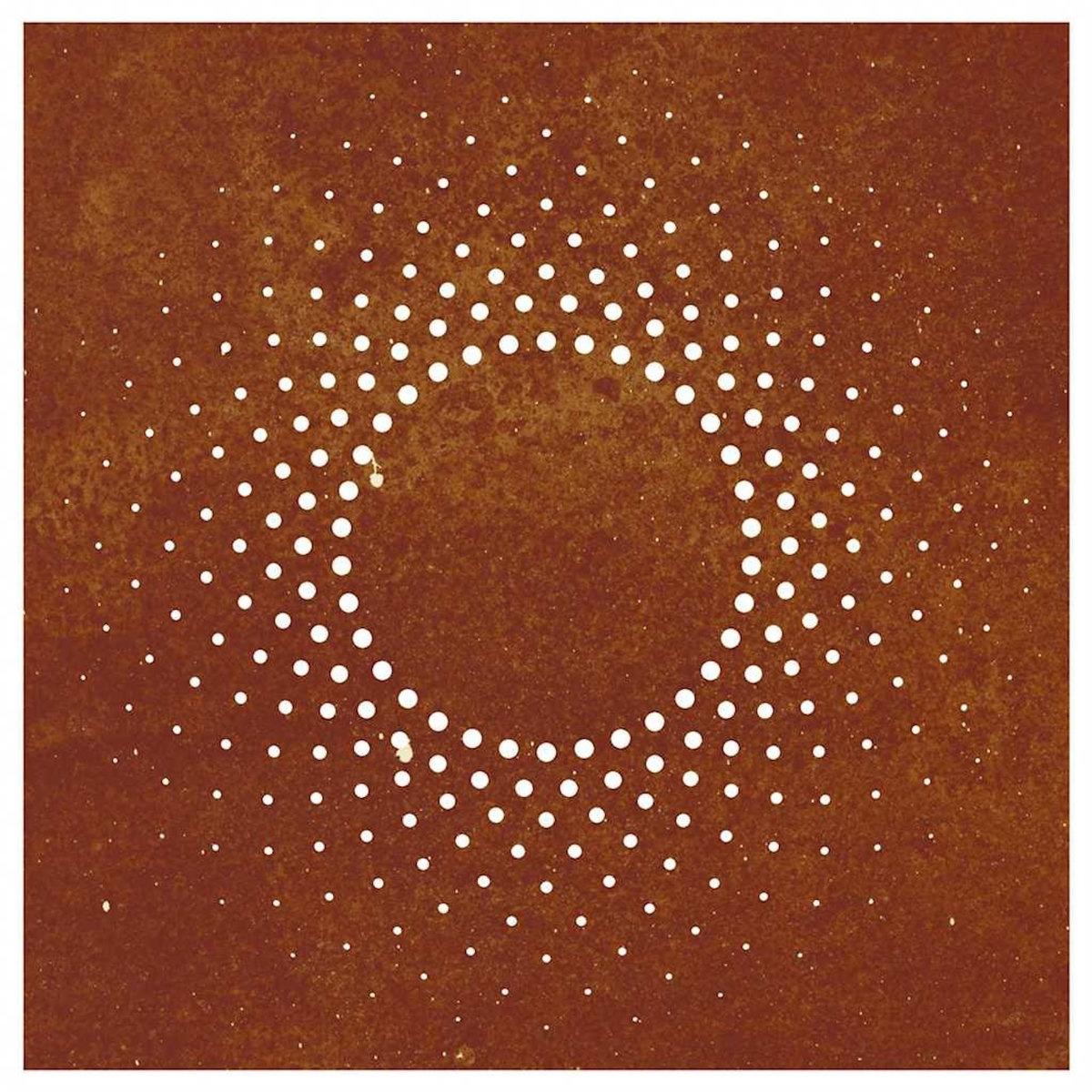 VIDAXL Decoration murale jardin 55x55 cm acier corten design du soleil