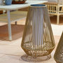 Voir la diapositive 6 : Lumisky Lanterne solaire SALOMEA Beige Rotin 30 x 30 x H 47cm