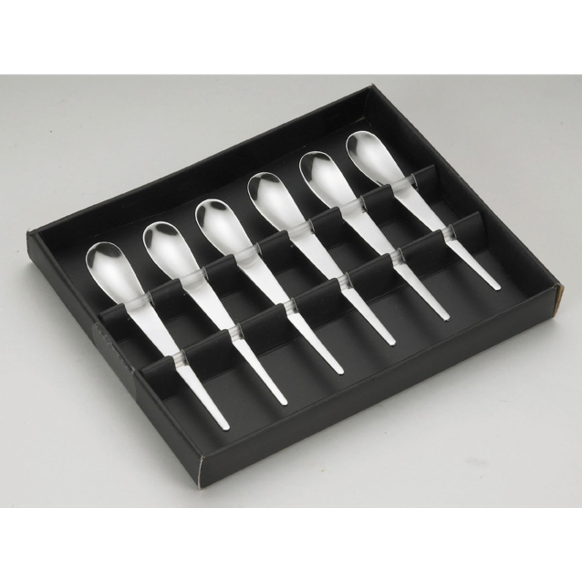 Lot de 6 cuillères moka FUTURA Inox