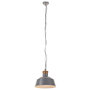 Voir la diapositive 2 : VIDAXL Lampe suspendue industrielle 32 cm Gris E27