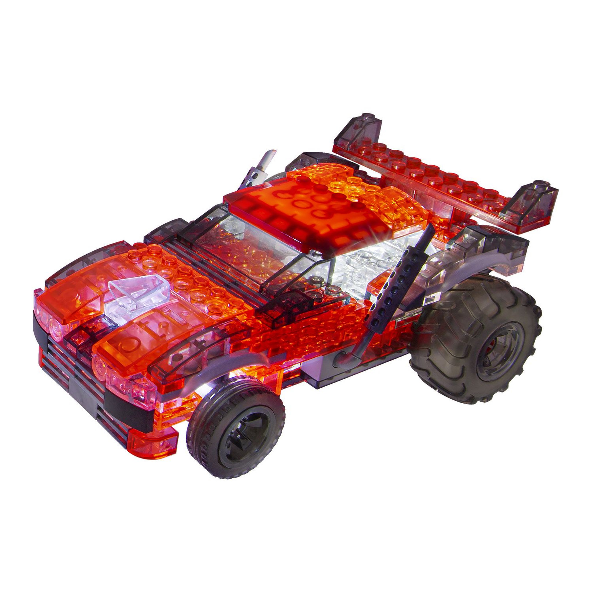 Voir la diapositive 3 : GP TOYS LP - Multimodel - Véhicule Rouge - 4 en 1 - 185 pcs