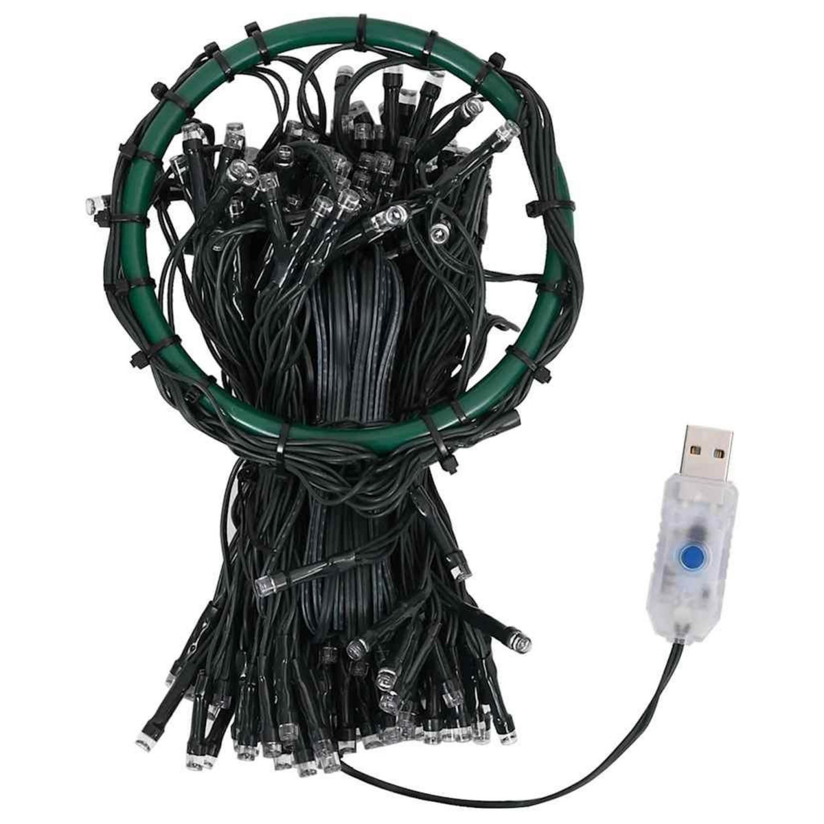 VIDAXL Guirlande lumineuse filet d'arbre de Noël 250 LED 250 cm