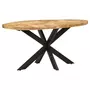 VIDAXL Table de salle a manger 160x90x75 cm Bois de manguier brut