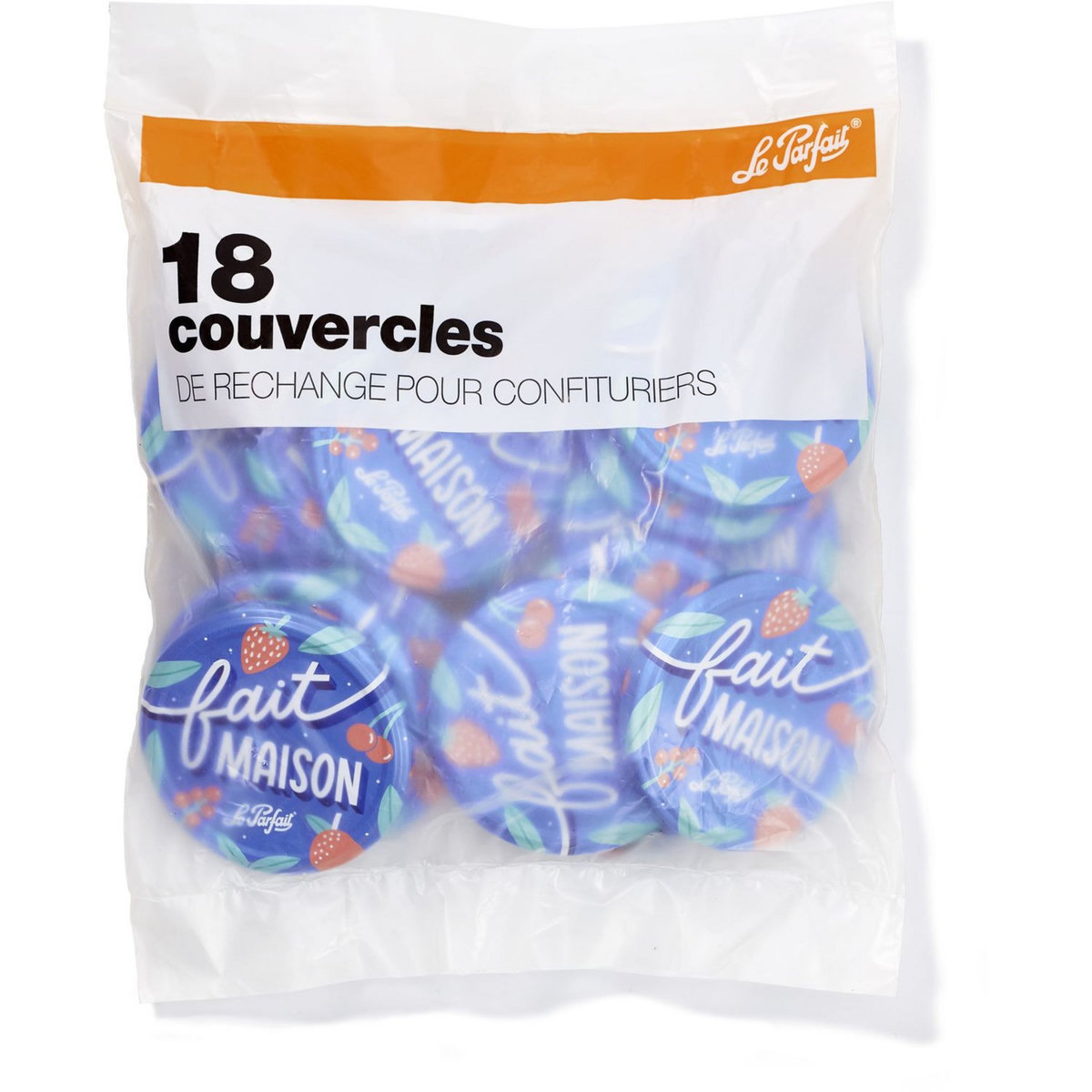 SACHET XXL COUVERCLES CONFITURIERS Ø 82 mm - LE PARFAIT