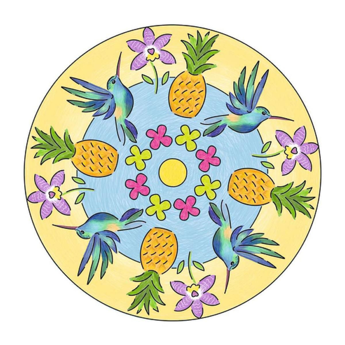 RAVENSBURGER Mandala - midi - Flamingo