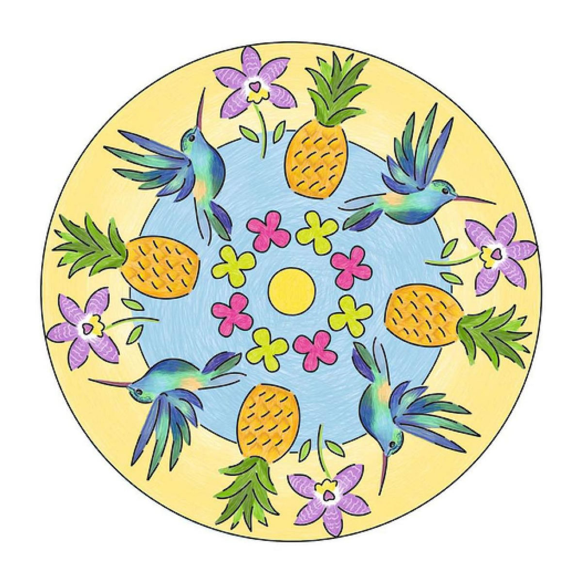 RAVENSBURGER Mandala - midi - Flamingo