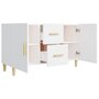 Voir la diapositive 5 : VIDAXL Buffet blanc 100x36x60 cm bois d ingénierie