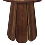 Voir la diapositive 3 : The Home Deco Factory Table d'appoint ronde effet acacia VISBY - Marron