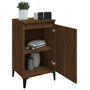 Voir la diapositive 4 : VIDAXL Table de chevet chene marron 40x35x70 cm bois d'ingenierie
