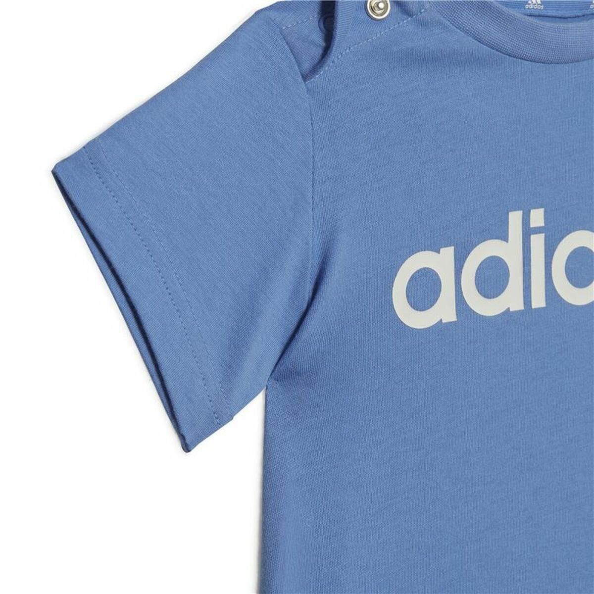 Adidas Ensemble de Sport pour Bébé Adidas 3 Stripes Bleu