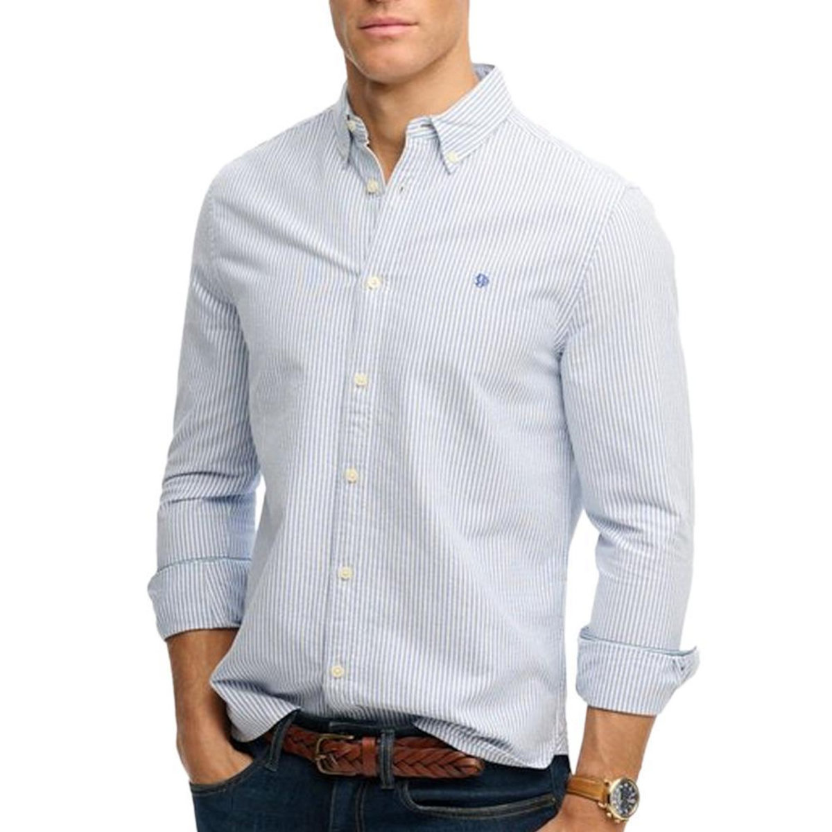 SUPERDRY Chemise Bleu Homme Superdry Preppy