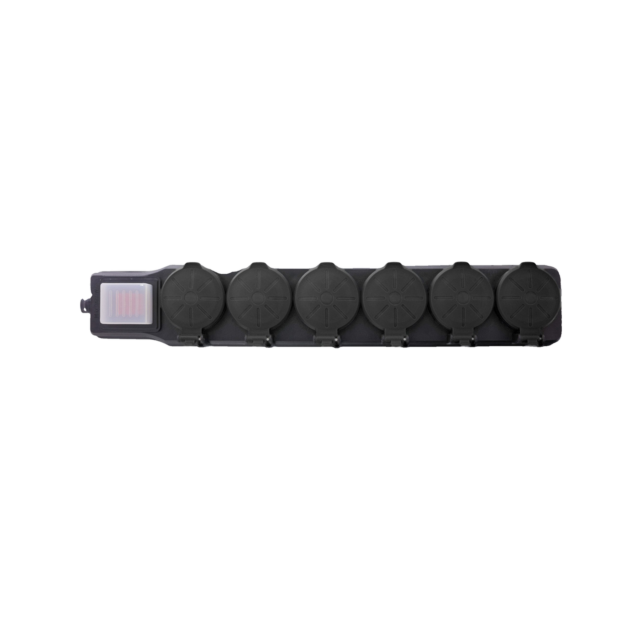 Voir la diapositive 2 : InLine Multiprise Inline outdoor power strip 6 port ip44 avec interrupteur 5m