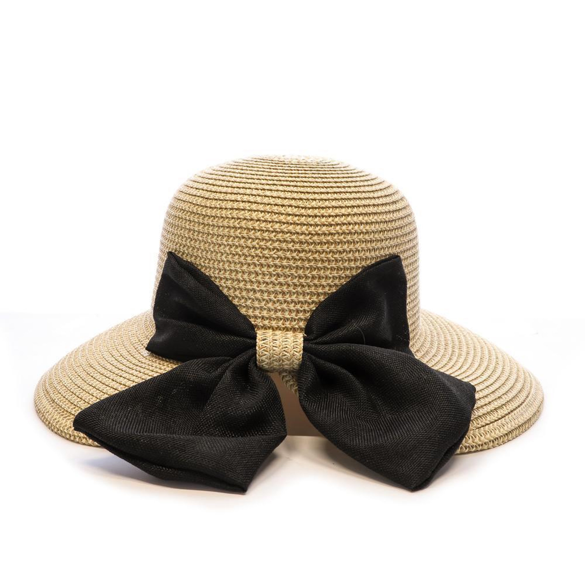 Voir la diapositive 5 : Vero Moda Chapeau de paille noir femme via lorenzo bohème