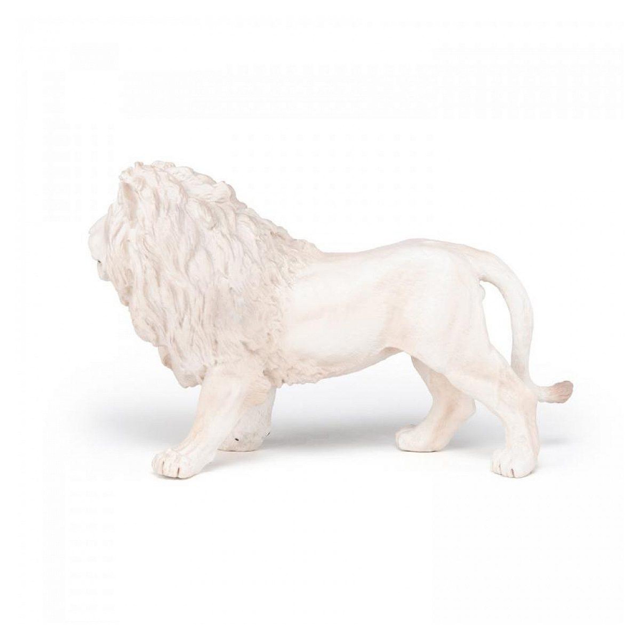 Voir la diapositive 2 : Papo 50185 grand lion blanc figurine