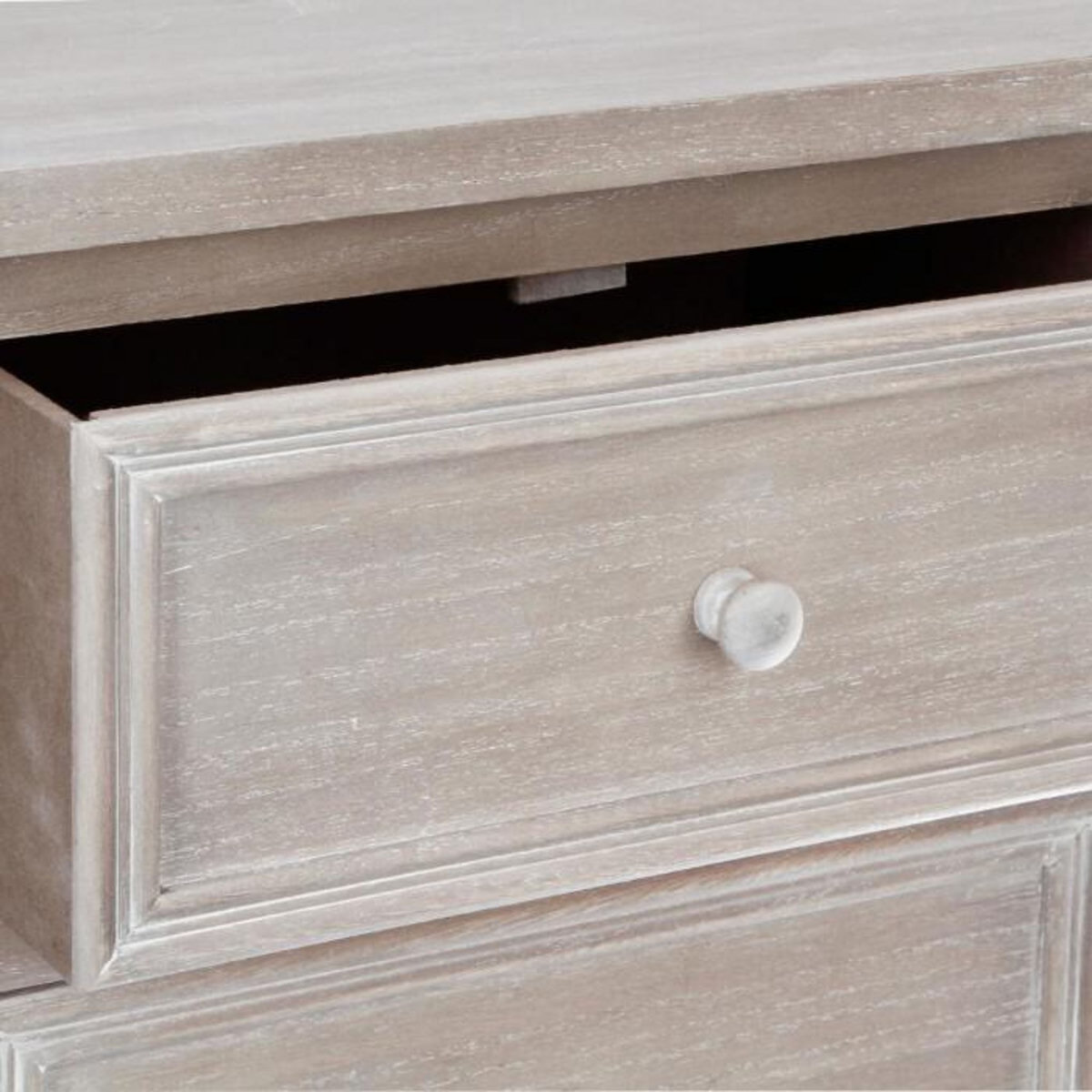 ATMOSPHERA Chiffonnier 6 Tiroirs  Charme  113cm Naturel