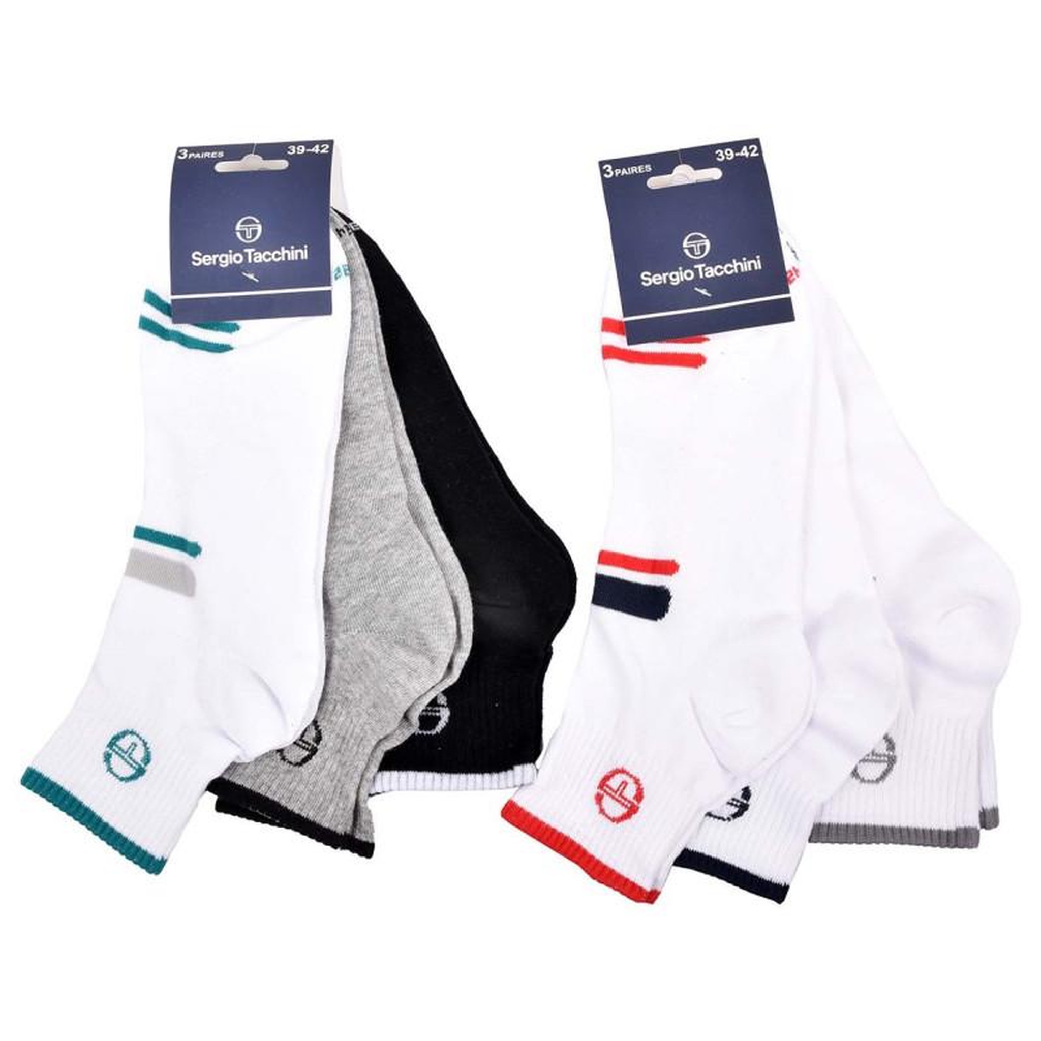 Voir la diapositive 4 : SERGIO TACCHINI Chaussettes SERGIO TACCHINI QUARTER