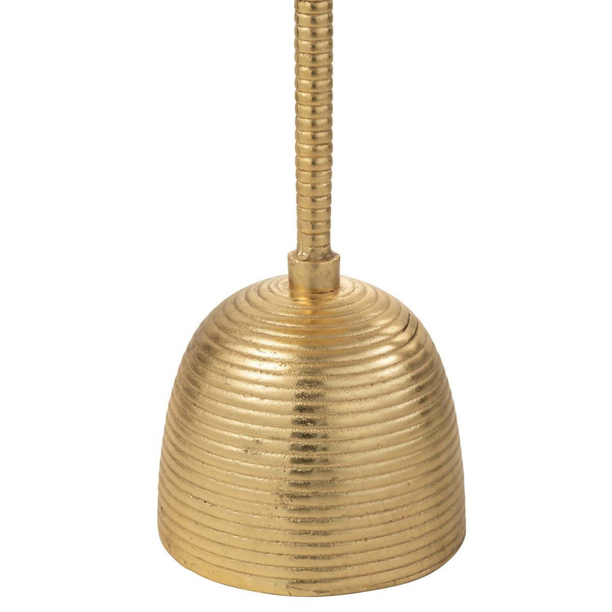 Voir la diapositive 3 : J-LINE Table d'appoint design  lera  57cm or
