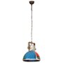 Voir la diapositive 5 : VIDAXL Lampe suspendue industrielle 25 W Multicolore Ronde 40 cm E27