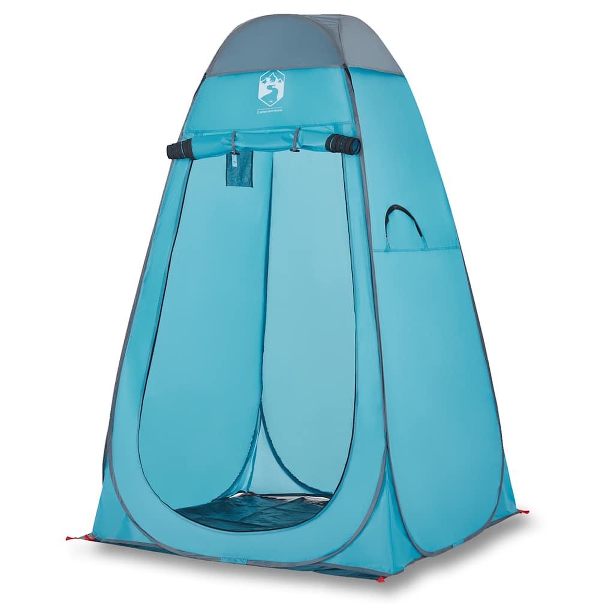 Voir la diapositive 2 : VIDAXL Tente d'intimite bleu escamotable impermeable