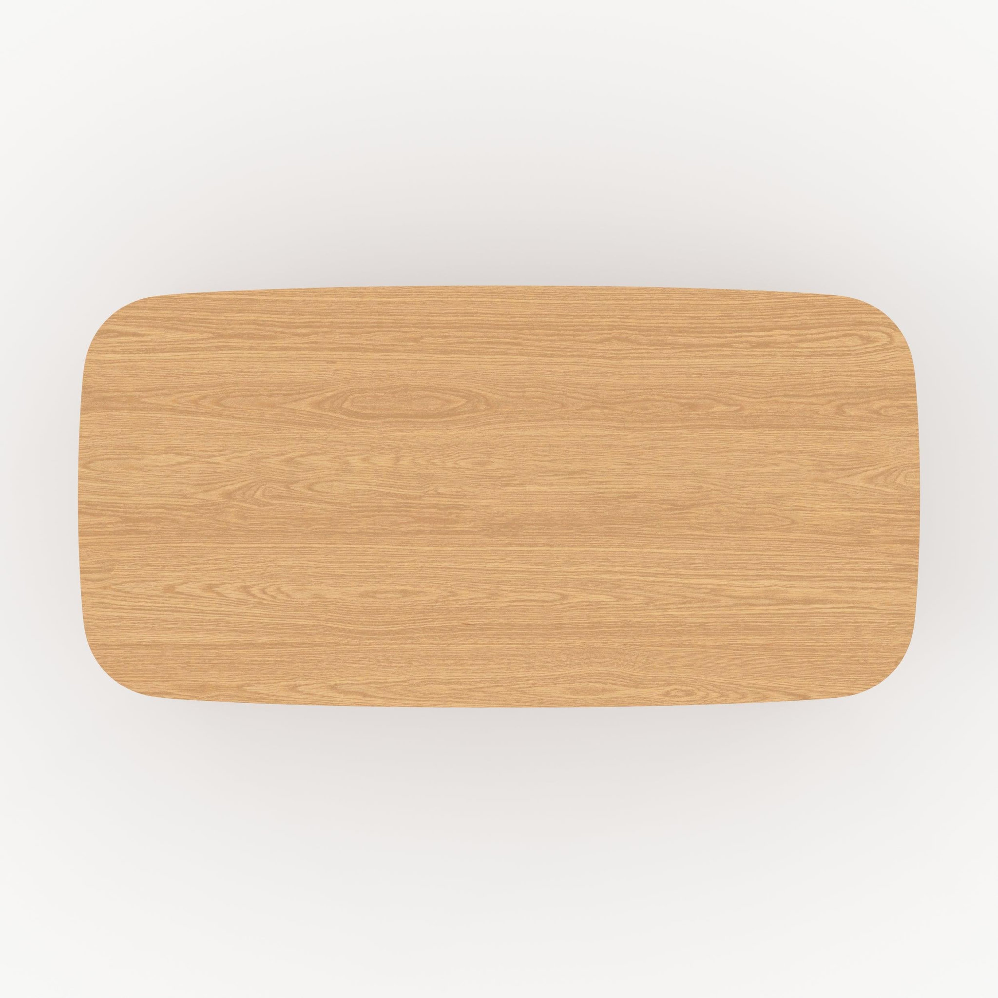 Voir la diapositive 6 : MAISON PAVANE Table rectangulaire 6 places en bois d'hévéa massif et placage 180 cm-paula