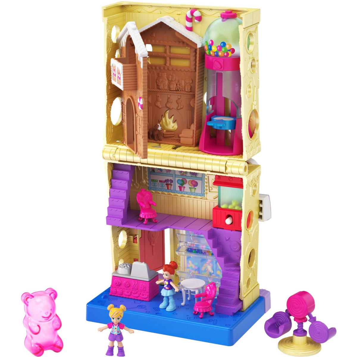 MATTEL Pack de 3 magasins Polly Pocket