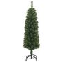 Voir la diapositive 3 : VIDAXL Sapin de Noël artificiel mince avec support vert 150 cm PVC