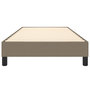 Voir la diapositive 5 : VIDAXL Cadre de lit sans matelas taupe 80x200 cm tissu