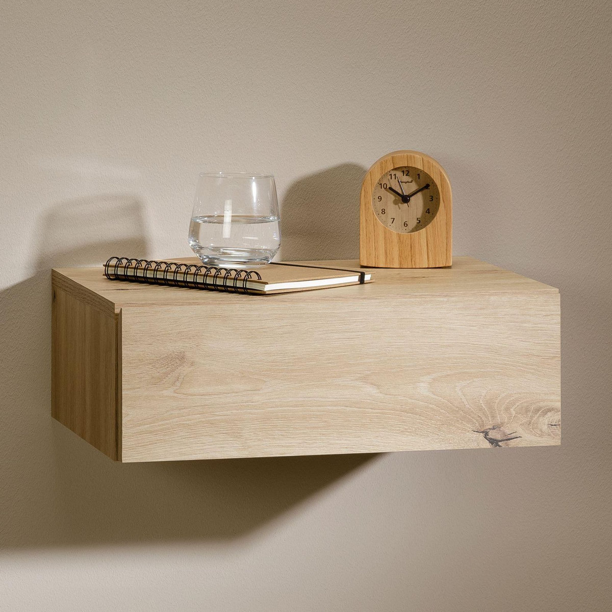IDIMEX Chevet suspendu OCEANE, en bois