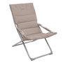 Voir la diapositive 1 : HESPERIDE Fauteuil relax de jardin pliable Milos - 3 Positions