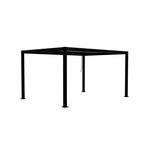 CONCEPT USINE Pergola bioclimatique grise 3x4 m MILOS