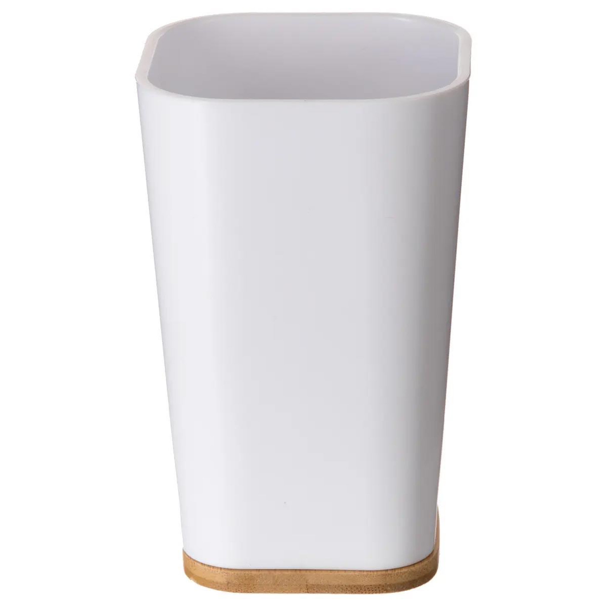 Voir la diapositive 3 : FIVE Porte savon & gobelet  natureo  11cm blanc