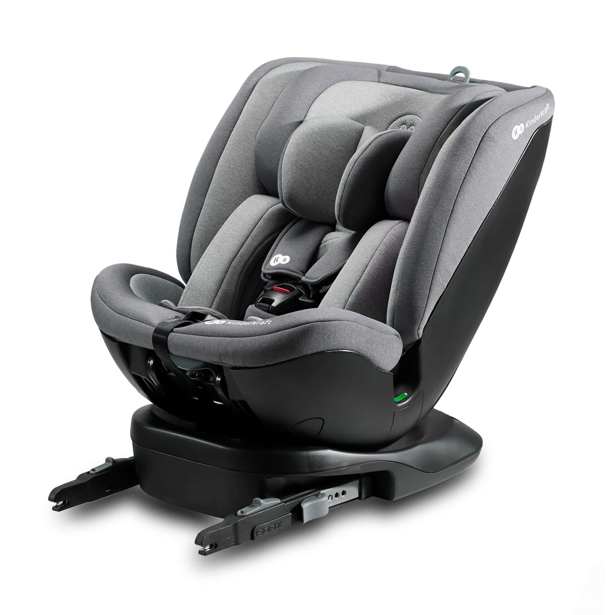Voir la diapositive 1 : KINDERKRAFT Siège auto 4 en 1 avec rotation facile et sécurité renforcée