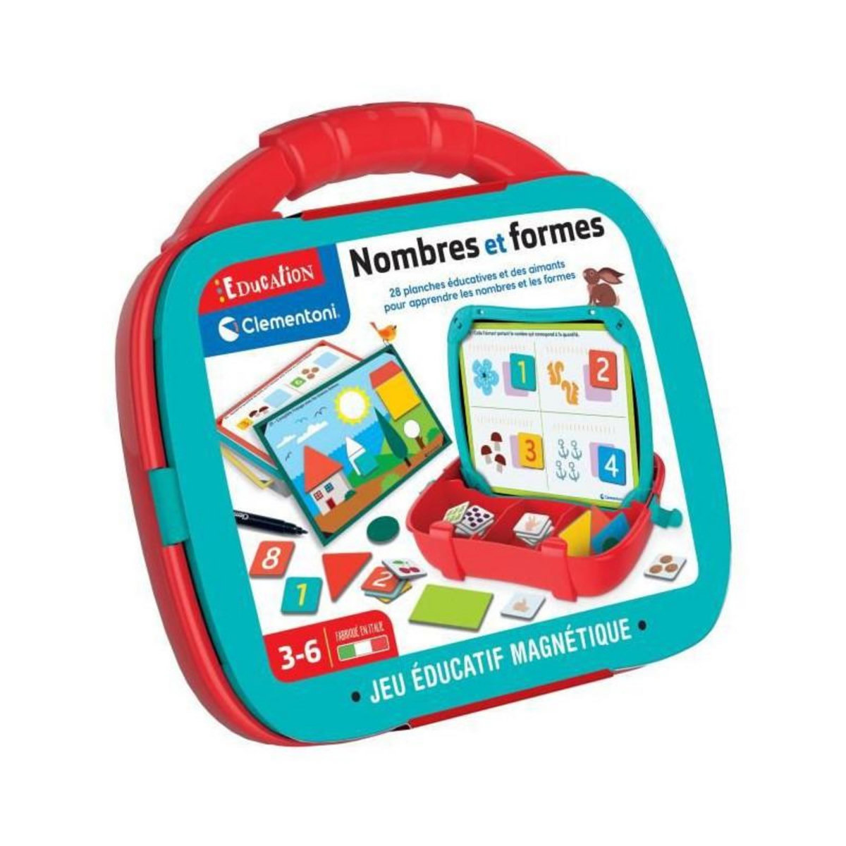 CLEMENTONI Clementoni - Mallette Chiffres Formes - 52676