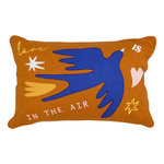 ATMOSPHERA Coussin Déco Brodé  Libertad  38x58cm Terracotta