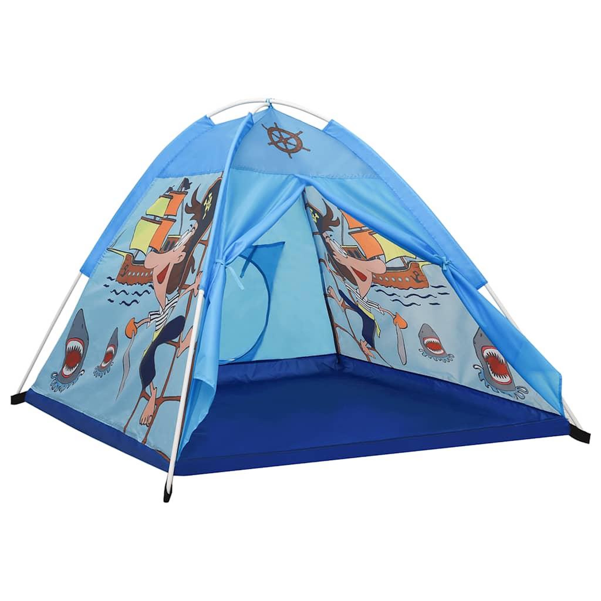 Voir la diapositive 2 : VIDAXL Tente de jeu pour enfants Bleu 120x120x90 cm