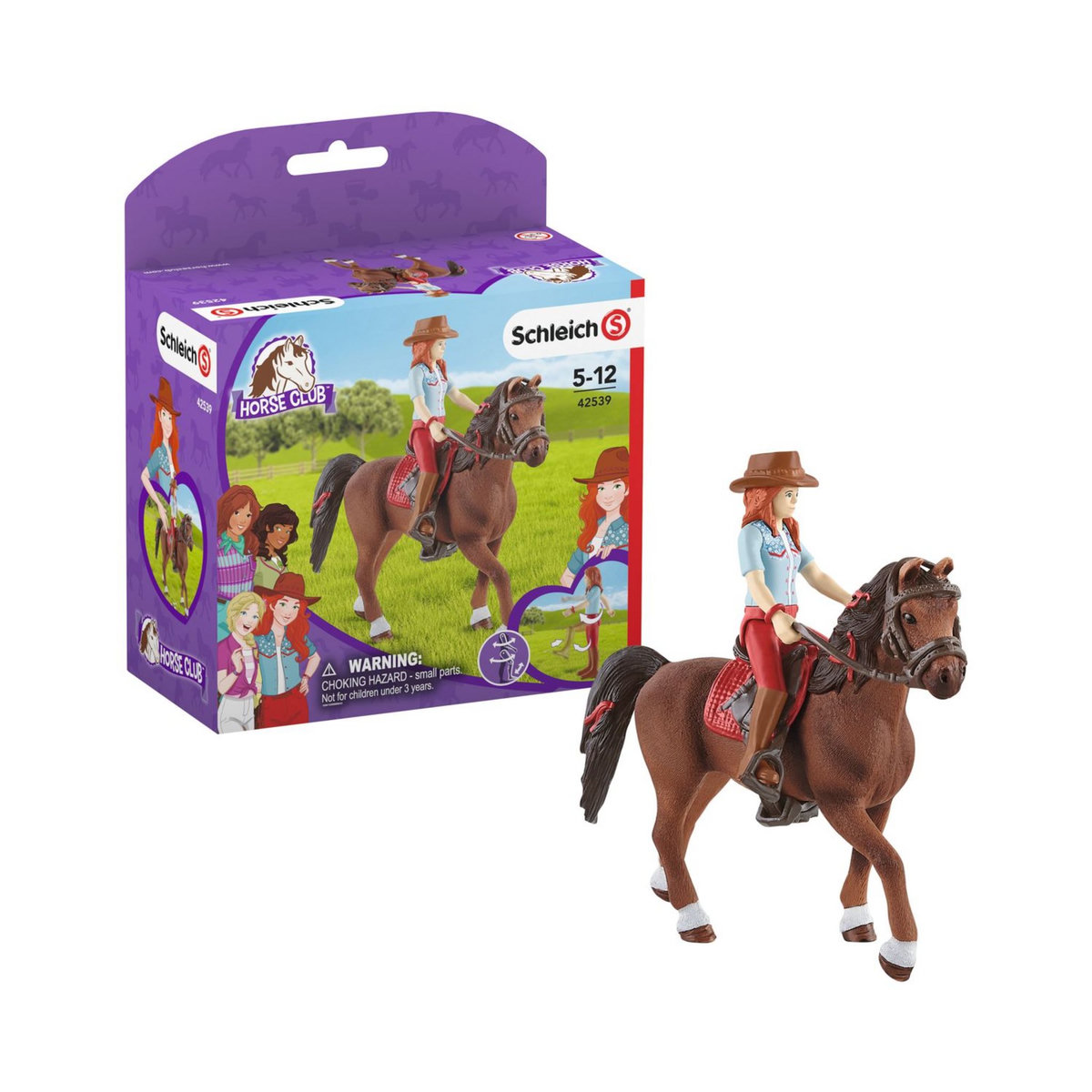 Schleich Figurine - Horse Club Hannah et Cayenne