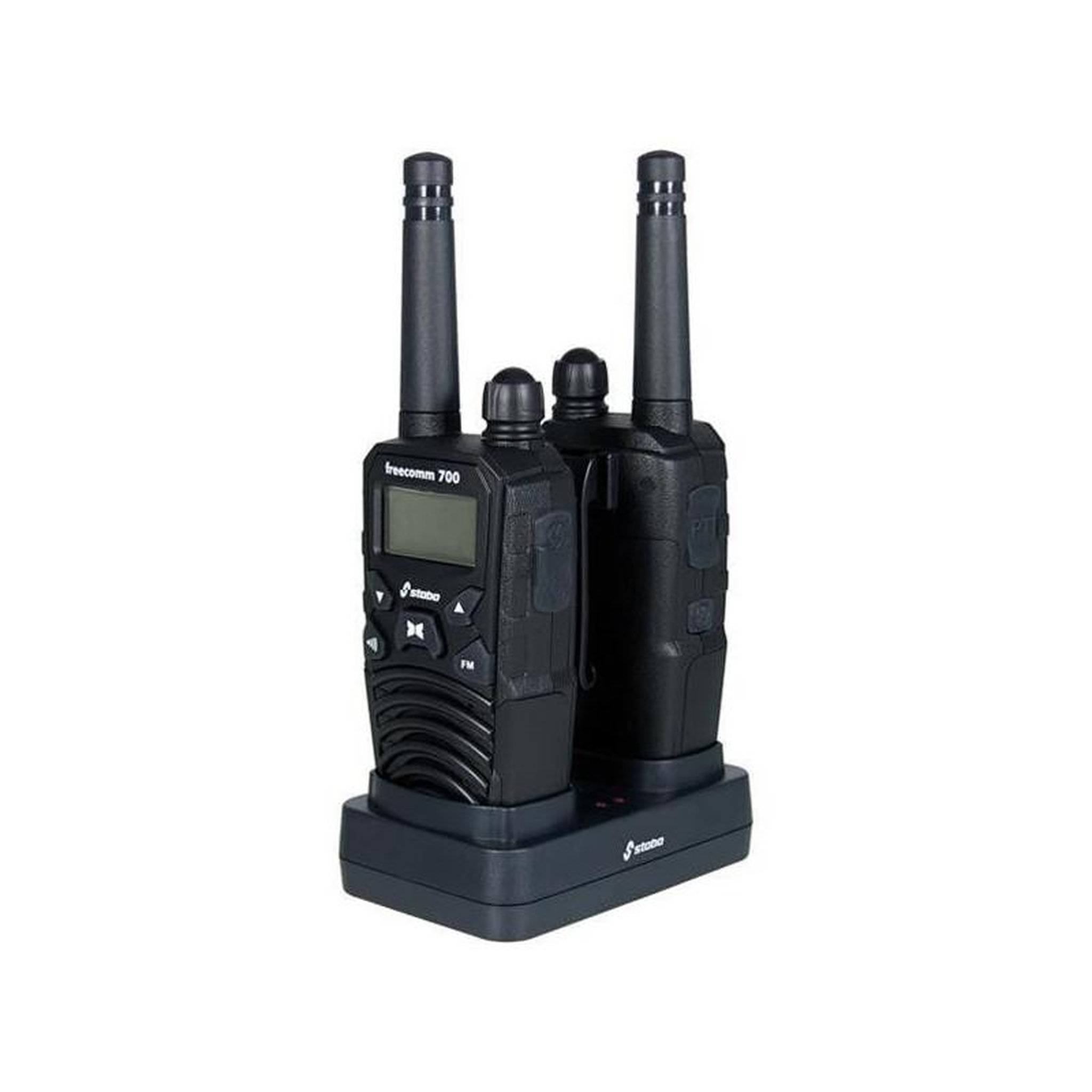 Voir la diapositive 2 : TXMS700 - KIT 2 TALKIES WALKIES STABO SET FREECOMM 700 PRESIDENT ELECTRONICS - FREECOMM700