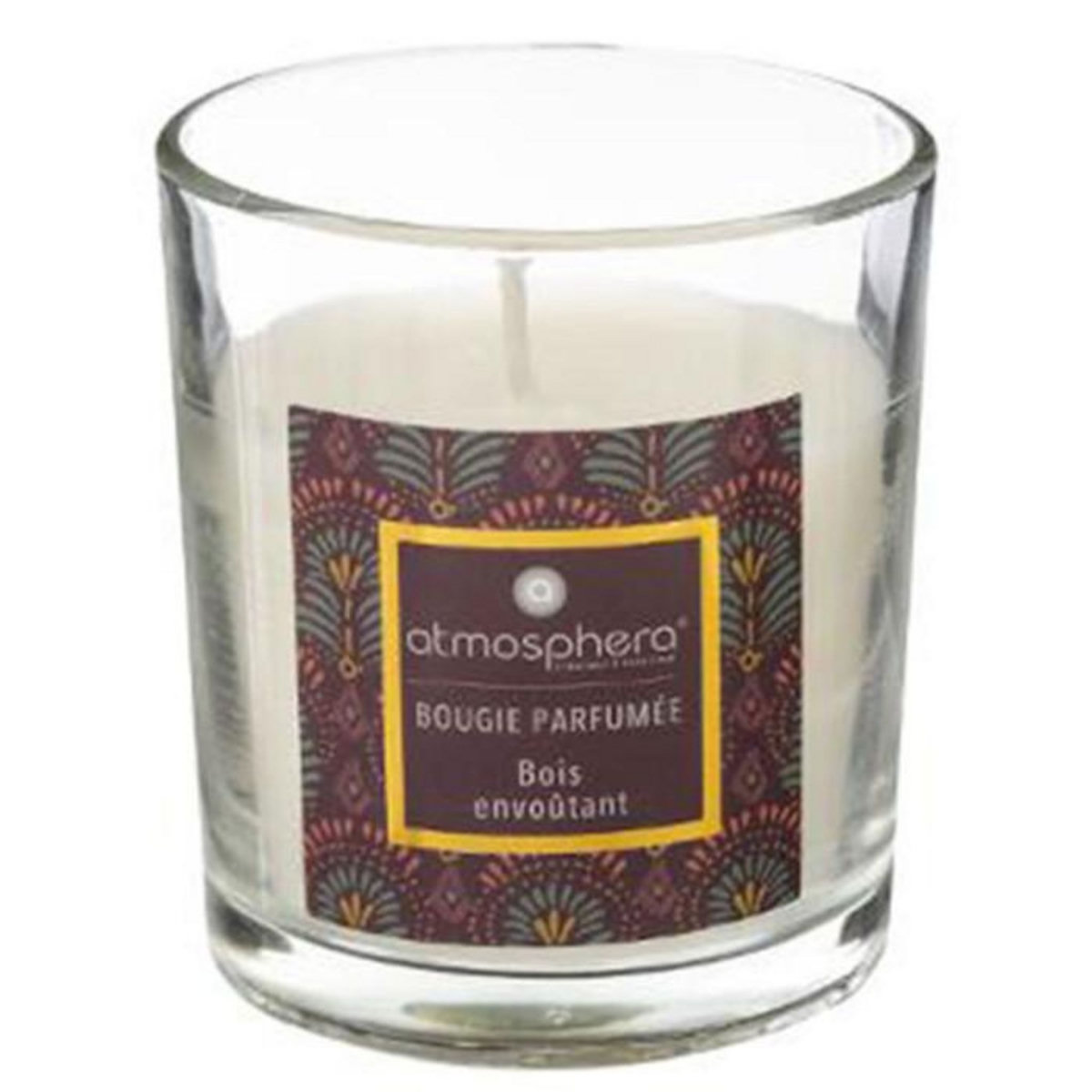 COMPTOIR DE LA BOUGIE Bougie Parfumée en Verre  Neda  110g Bois