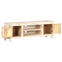 Voir la diapositive 2 : VIDAXL Meuble TV 120x30x40 cm Bois d'acacia brut