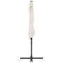 Voir la diapositive 4 : VIDAXL Parasol de jardin avec base portable sable