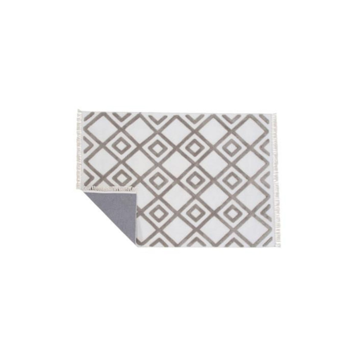 Paris Prix Tapis Design avec Franges  Towa  160x230cm Marron