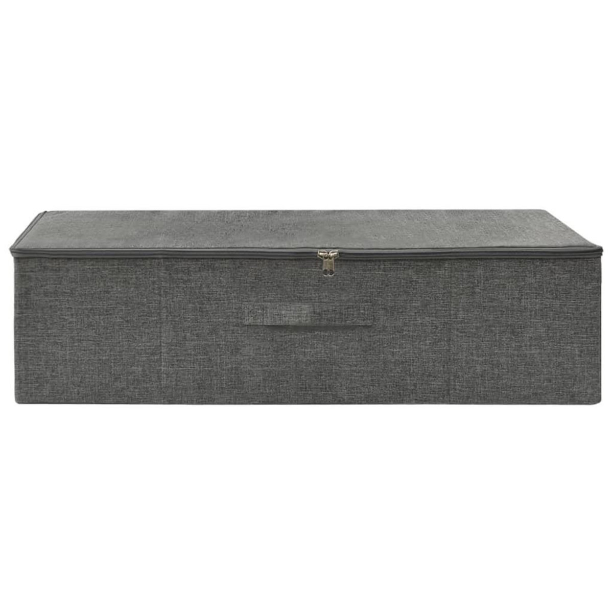 VIDAXL Boîte de rangement Tissu 70x40x18 cm Anthracite