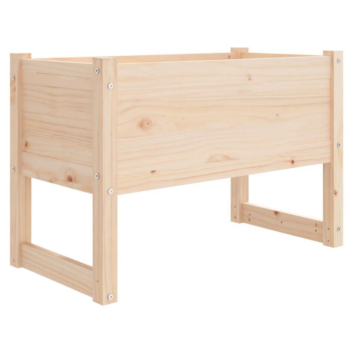 VIDAXL Jardiniere 78x40x52 cm Bois massif de pin