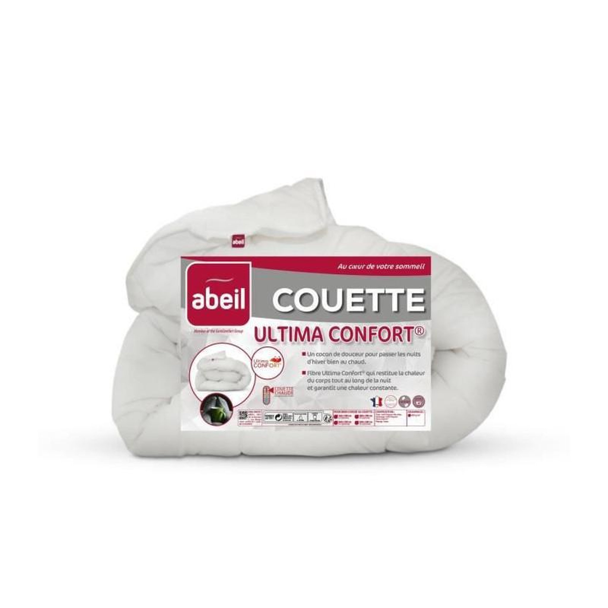 Voir la diapositive 2 : ABEIL ABEIL Couette Ultima Confort 450 - 140 x 200 cm