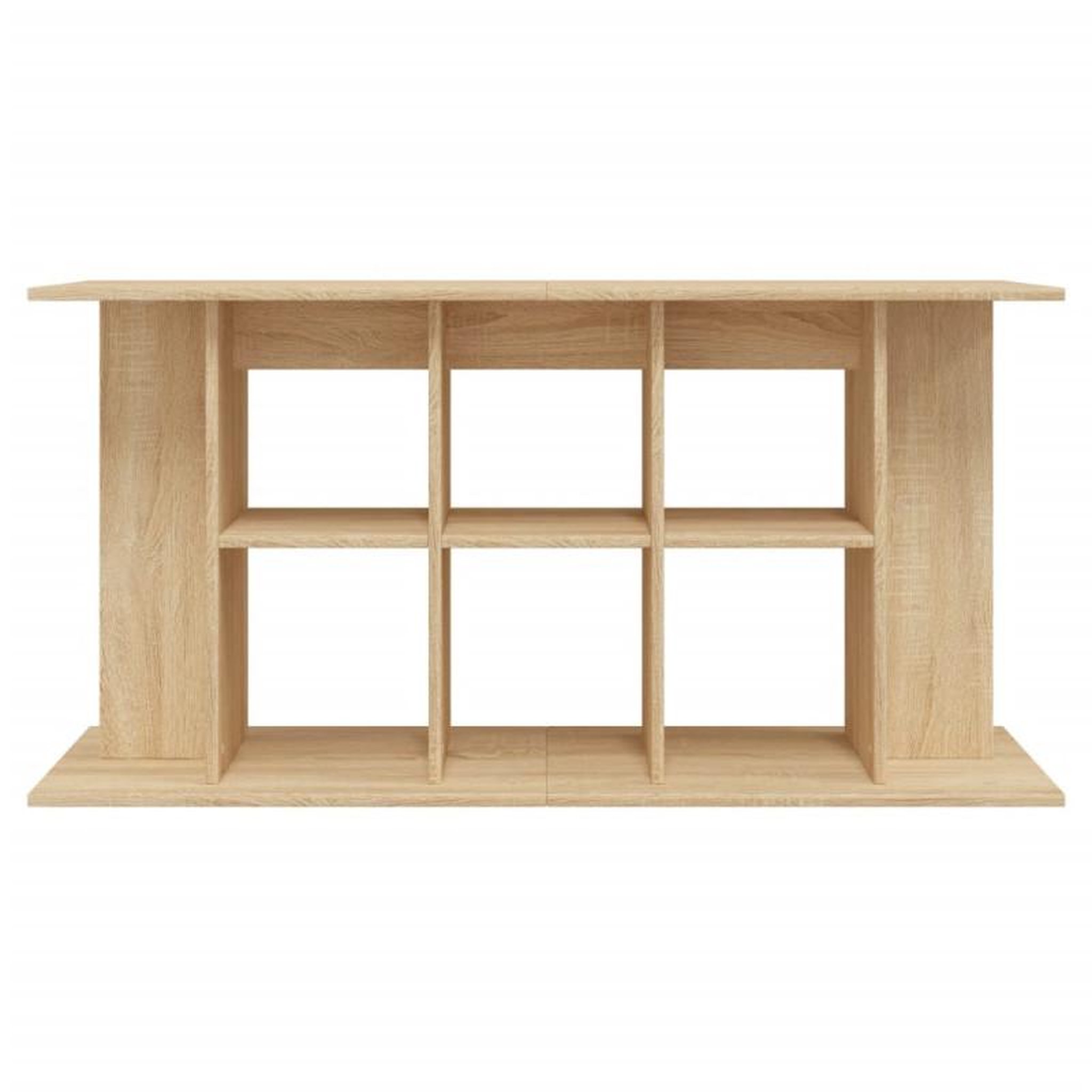 Voir la diapositive 4 : VIDAXL Support d aquarium chêne sonoma 120x40x60cm bois d ingénierie