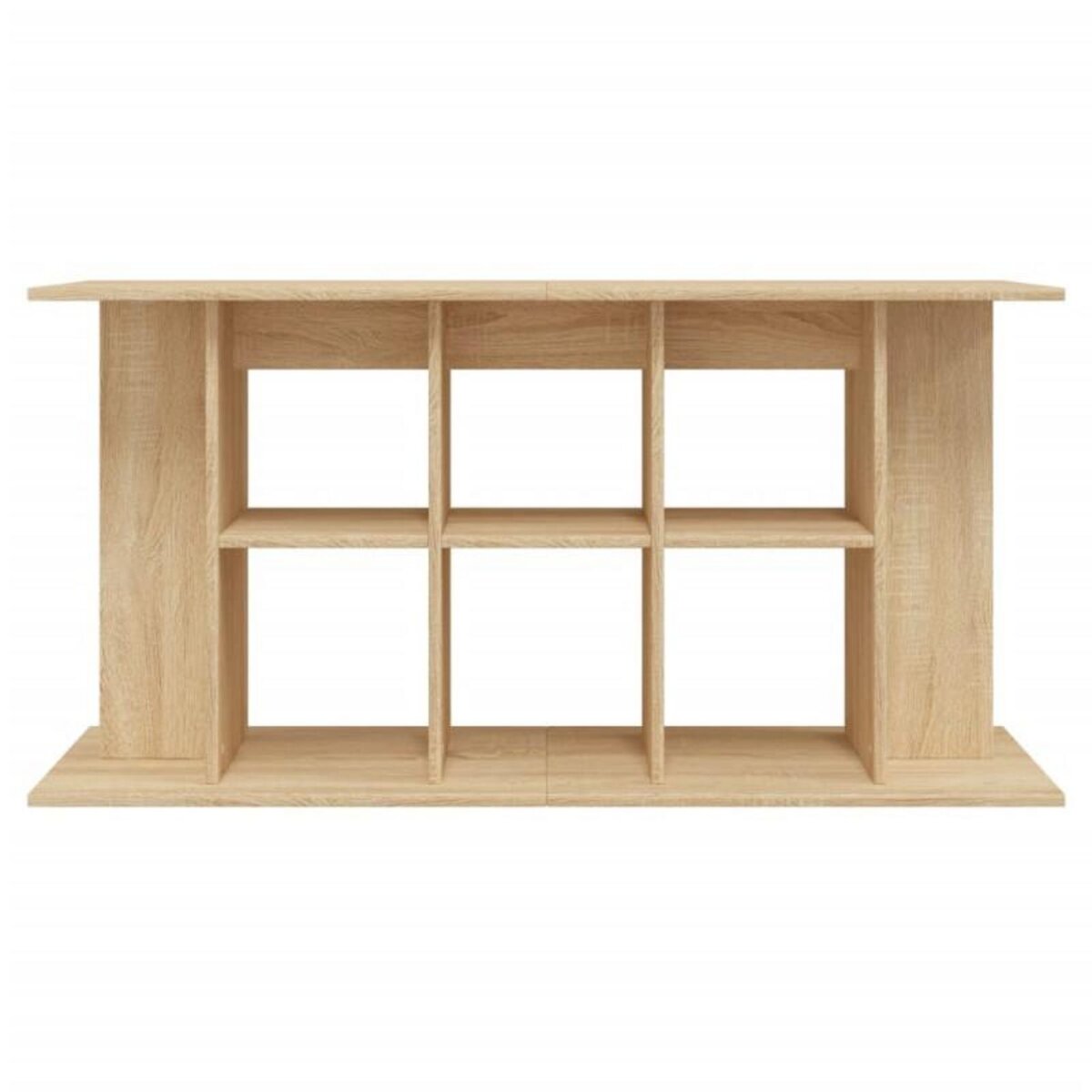 VIDAXL Support d aquarium chêne sonoma 120x40x60cm bois d ingénierie