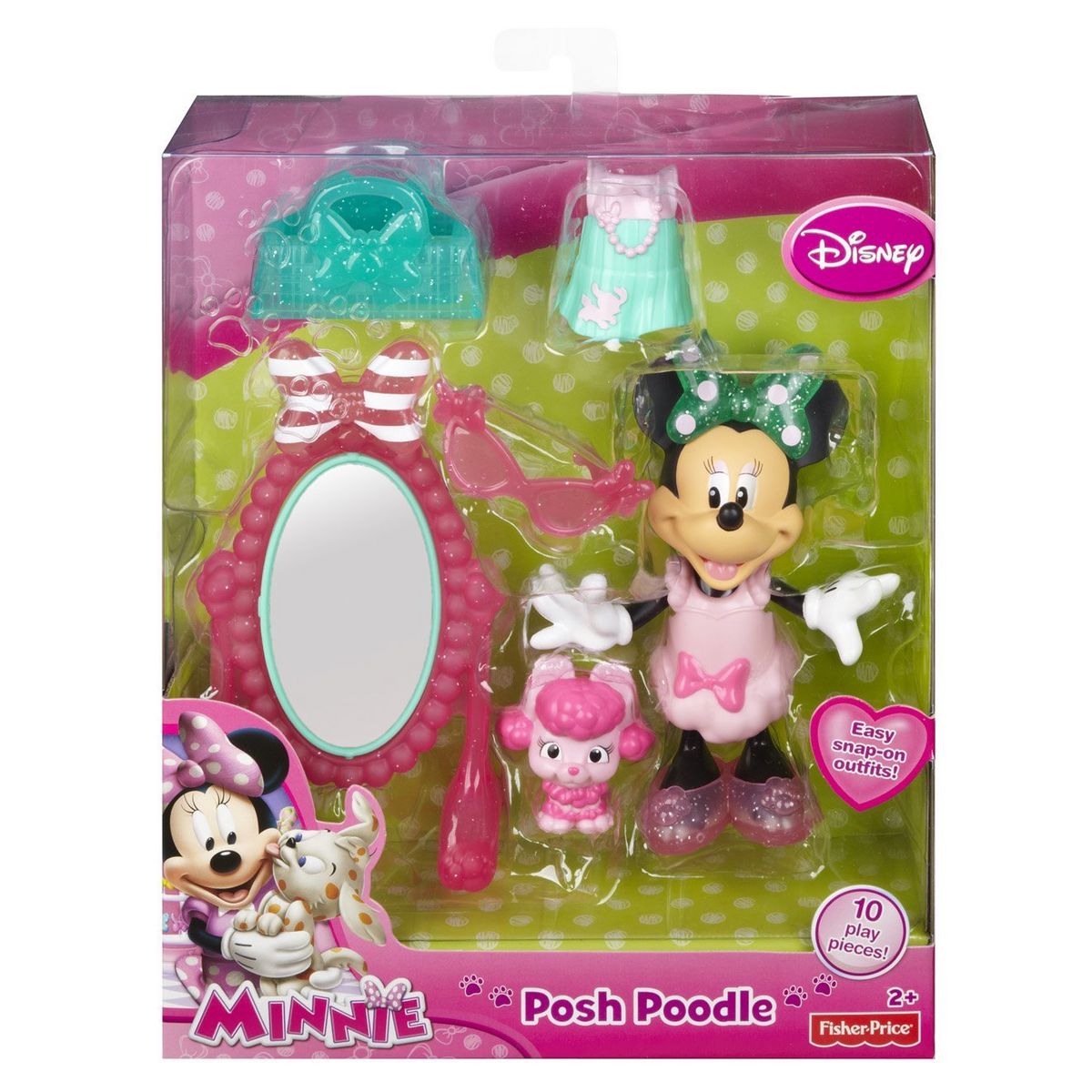 Fisher price Coffret Luxe Minnie et son chien