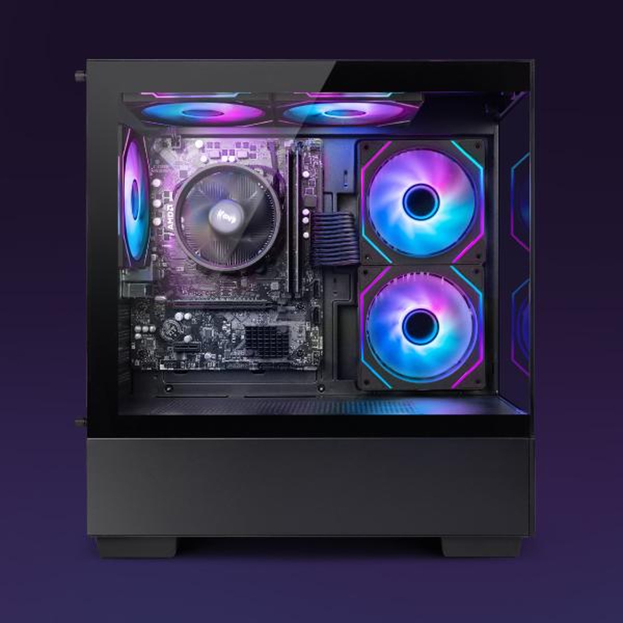 Voir la diapositive 2 : VIBOX PC Gamer Complet - Ryzen 3 3200G, 16 Go RAM, 1 To SSD, Windows 11, WiFi 6 + Bluetooth 5.4