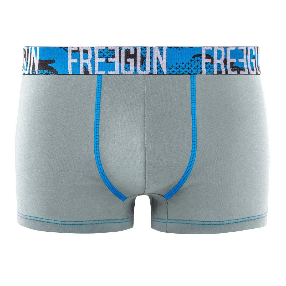 FREEGUN Lot de 4 boxers homme en coton