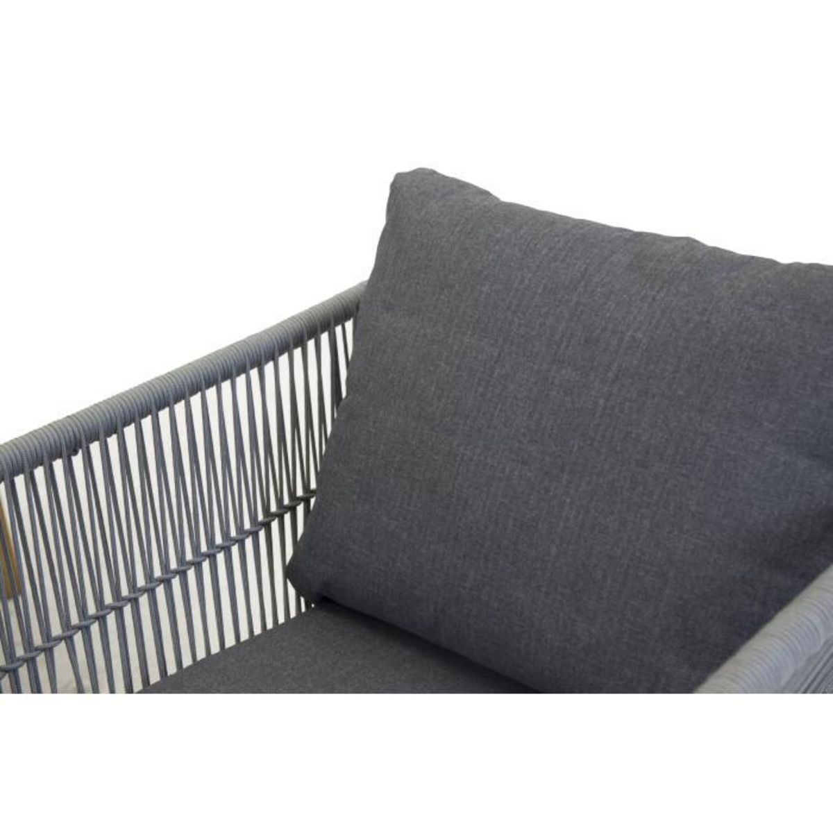 Paris Prix Salon de Jardin en Bois  Chania  164cm Gris